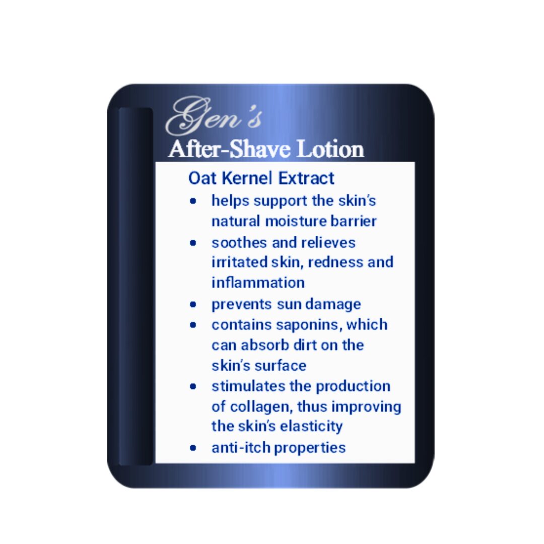 GEN's Soothing After Shave for Men | Apres Rasage | After Shave Moisturizer for Men | After shave Lotion for Men with Sensitive Skin | After Shave for Dry Skin | 16 Ounce