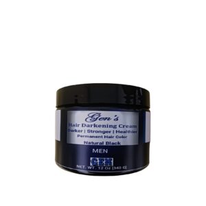 GEN Skin Black Hair Darkening Cream Men, Natural Hair Color, Organic Hair Color, Natural Hair Dye, Hair Color Cream, Henna Hair Dye, Creme of Nature Hair Dye