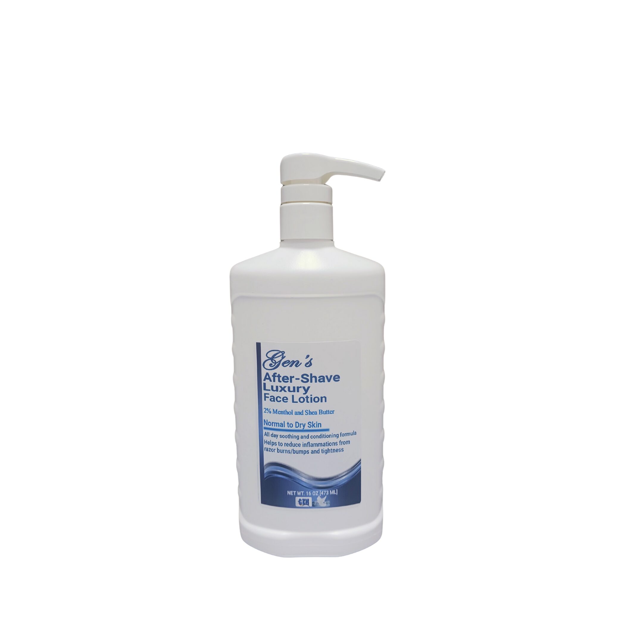 A Bottle of GEN's Good After-Shave for Men | Apres Rasage | men's face cream | After shave Lotion for Men Sensitive Skin | men's face lotion | best male face moisturizer on a white background