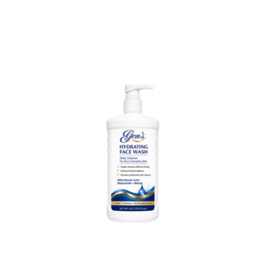 A bottle of GEN Hydrating Face Wash – Deep Clean + Moisture Boost, 16 Oz on a white background