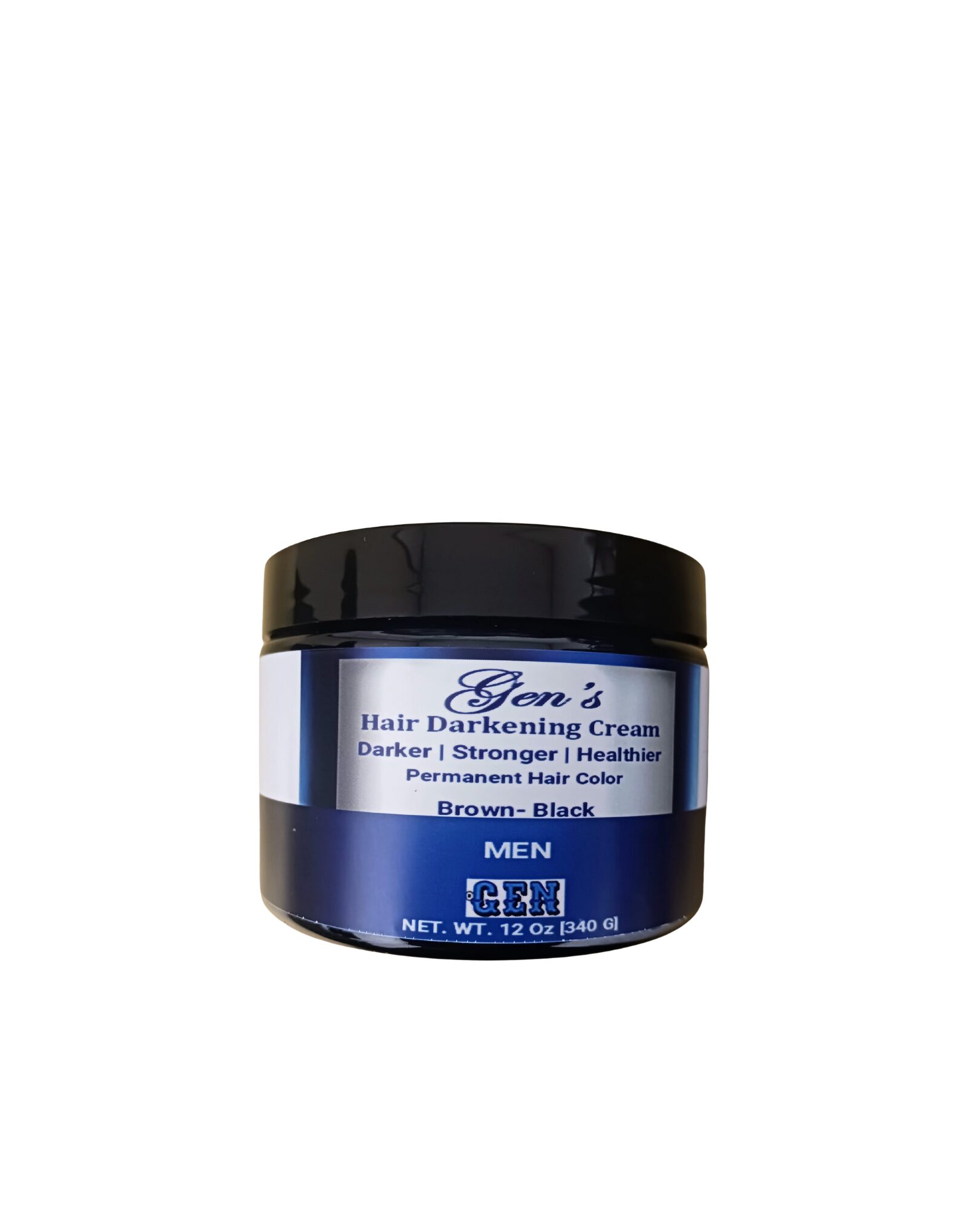GEN Skin Brown Black Hair Darkening Cream Men, Natural Hair Dye, Organic Hair Color, Henna Hair Dye, Natural Hair Color, Non Toxic Hair Dye, Hair Color Cream