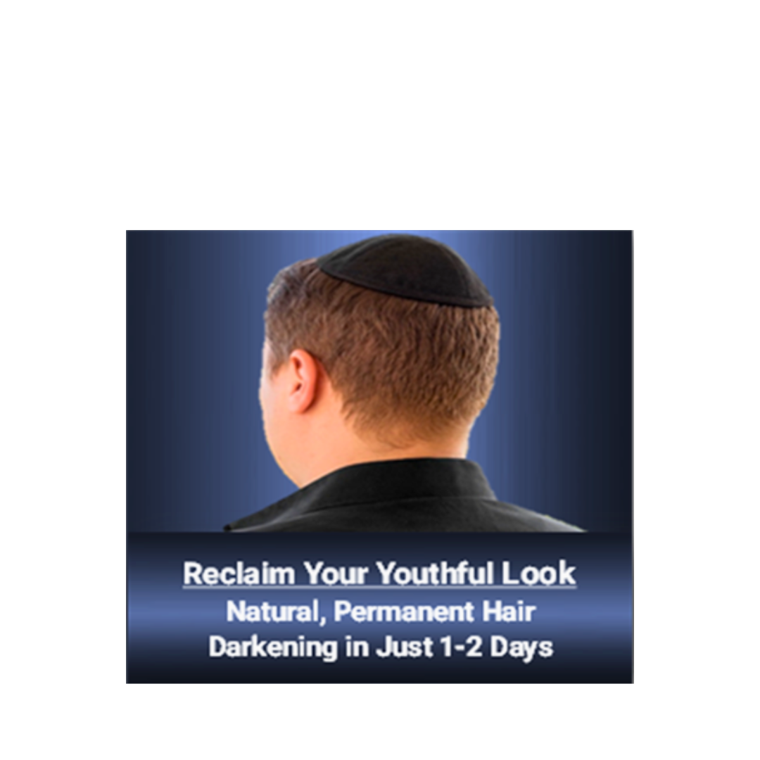 The Results of GEN's Hair Darkening Cream Men, Brown | Get Natural Brown Hair Color in 1-2 Days with GEN's Permanent Hair Darkening Cream Men | Darken Your Hair Fast Naturally | 340 G on a white background