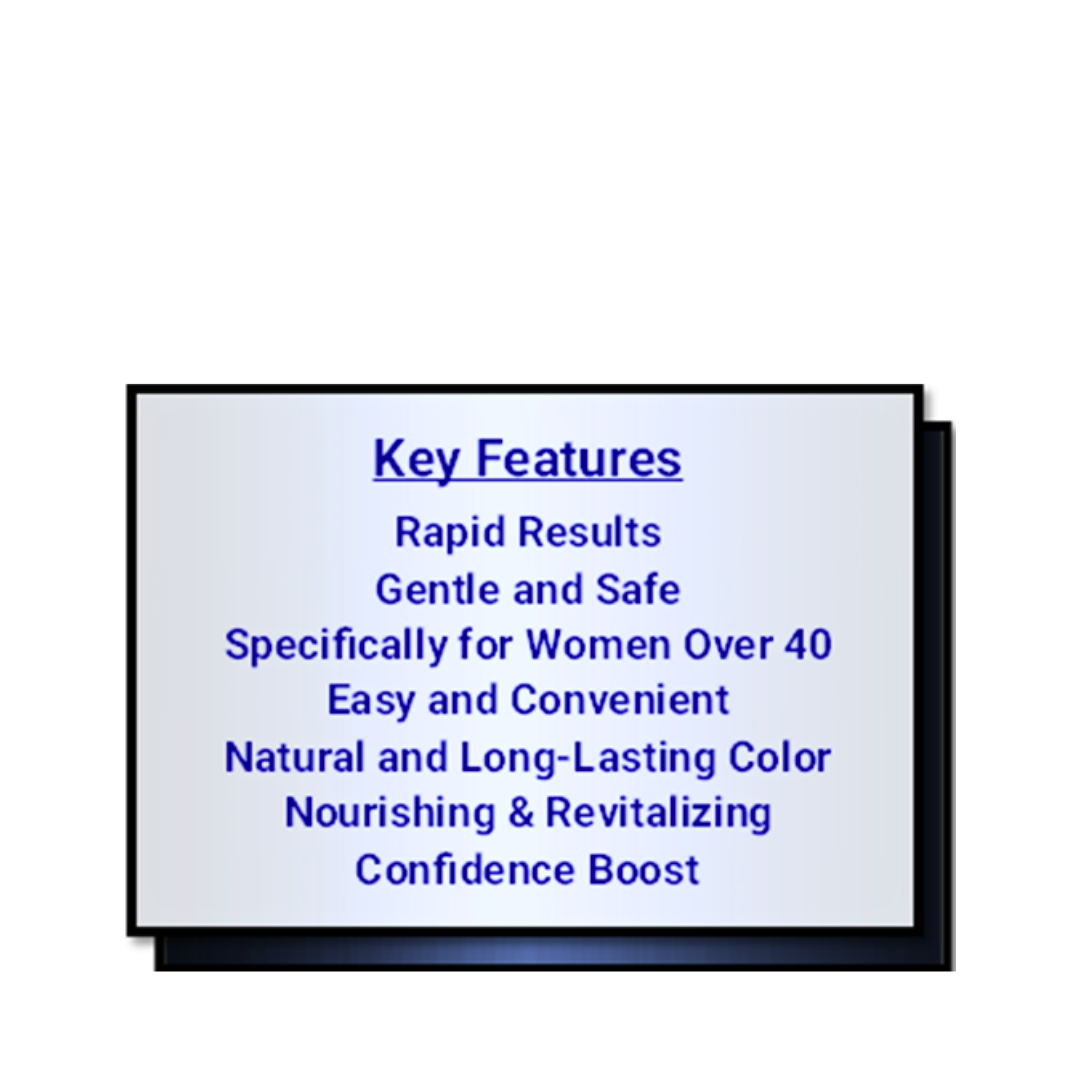 The Key Features of GEN's Permanent hair darkener cream for women | Brown | Non-Toxic Hair Darkening Cream for Women at Home Brown | Natural Hair Darkening Cream for Women Over 40 | 340 G | on a white background