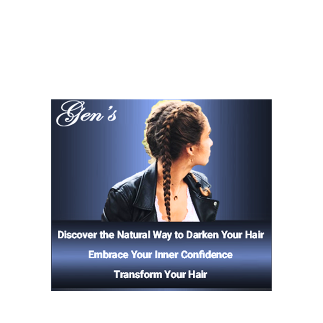 Discover GEN's Permanent Hair Darkening Cream for women, Dark Brown | Natural Hair Darkening Cream for Women at Home | Best Hair Dye for Covering Grey Hair Dark Brown | 340 G