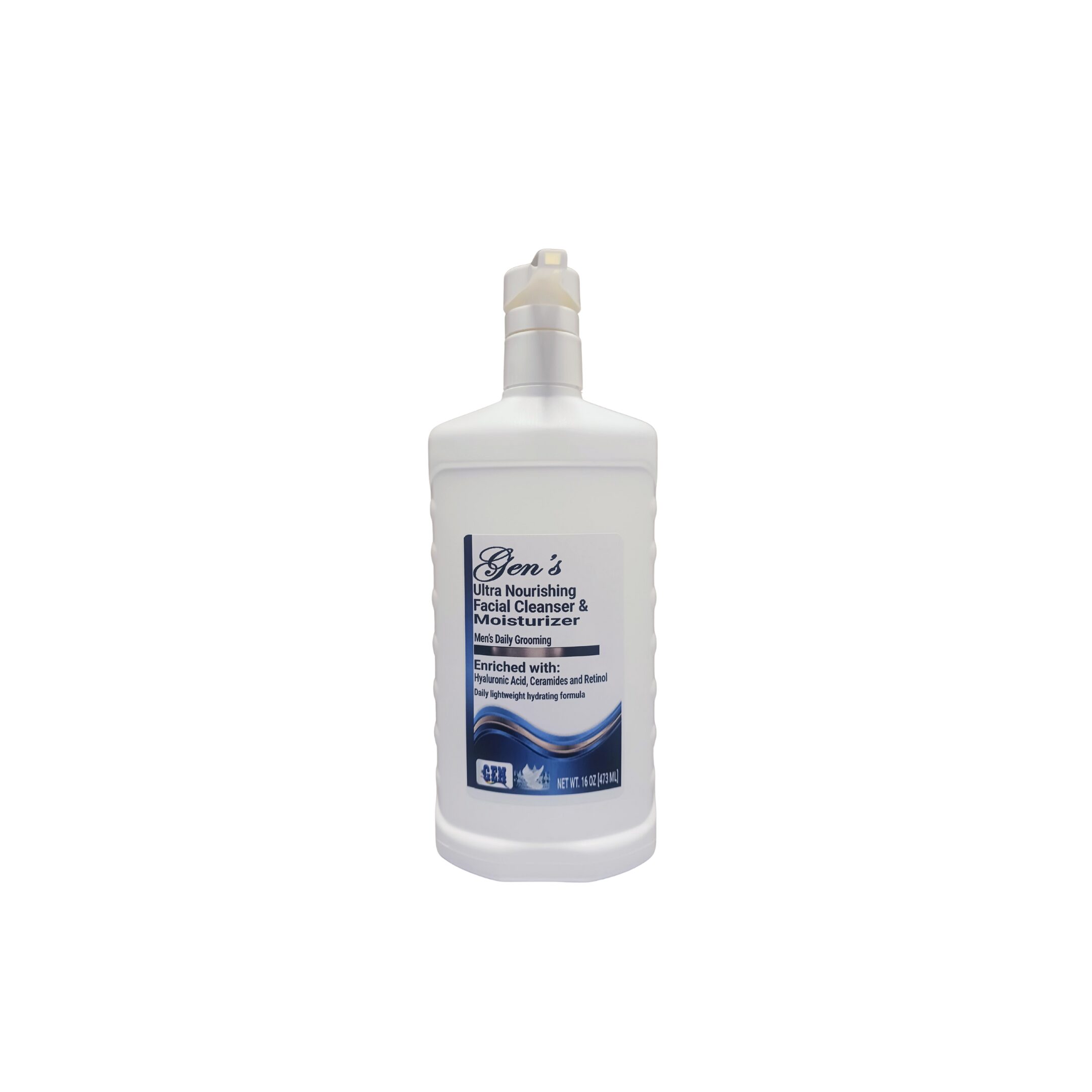 GEN Ultra Nourishing Facial Cleanser and Moisturizer | Men's Face Lotion
