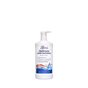 A bottle of GEN Skin Hydration Body Lotion – Restore Deep Moisture 16 Oz on a white background