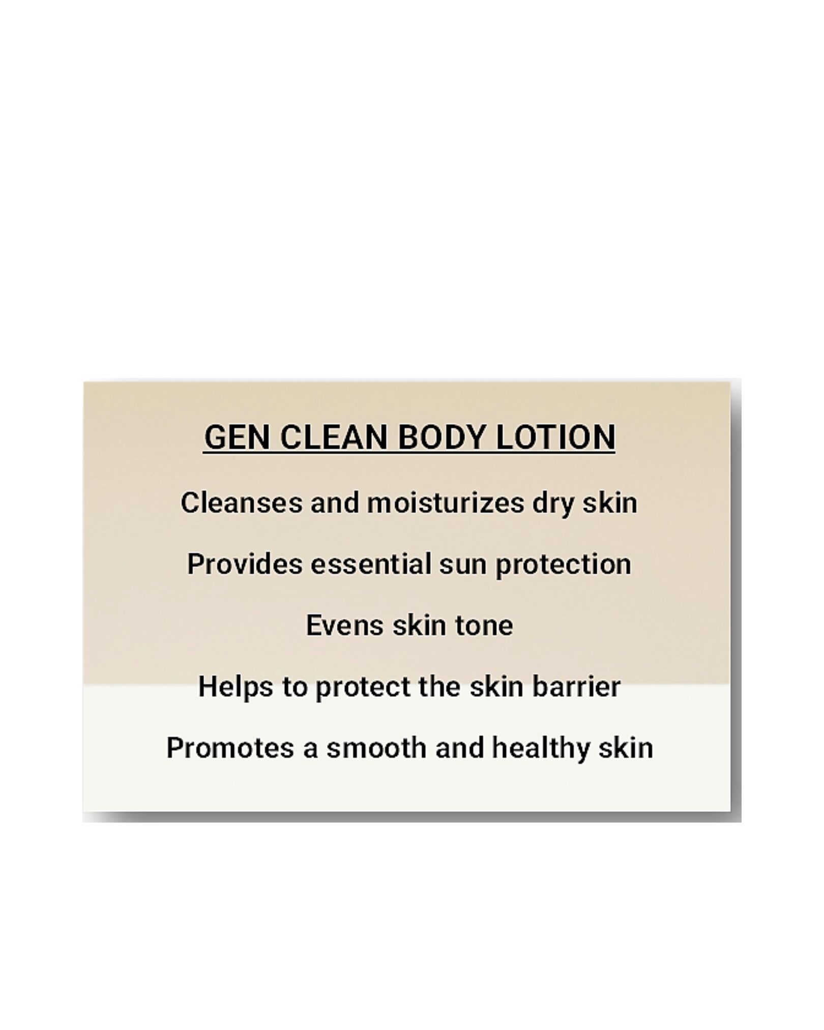 GEN Clean Body Lotion | best natural body lotion | best natural lotion | natural body moisturizer | body lotion clean | best natural moisturizer body | gen skin