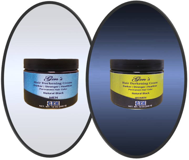 GEN | Hair Darkening Creams | Natural Black