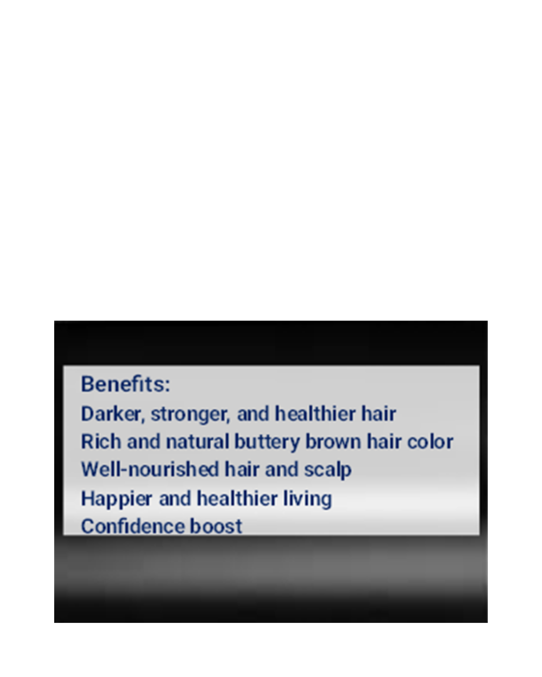 Benefits of GEN's Natural Brown Hair Darkening Lotion