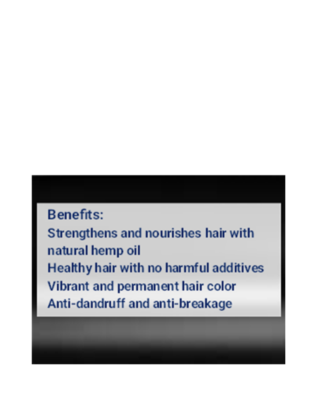 Benefits of GEN's Organic dark brown hair color lotion