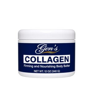 A Jar of GEN Skin Collagen Body Butter on a white background