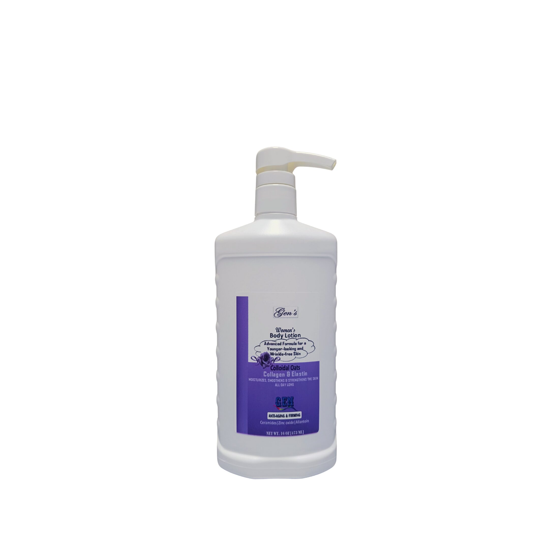 GEN Collagen Body Lotion | body lotion containing collagen | lavender collagen body lotion | collagen body lotion with retinol and hyaluronic acid | skincare