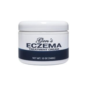 GEN Extreme Eczema Treatment Cream | All-Natural Remedies for Eczema, 12 Ounces