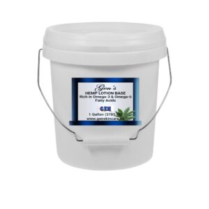 GEN Skin Lotion Base, Best Water Based Moisturizer, Hydrating Moisturizer for Dry Skin, Lotion Base Bulk, Oil Based Moisturizer for Dry Skin, Hemp Lotion Base