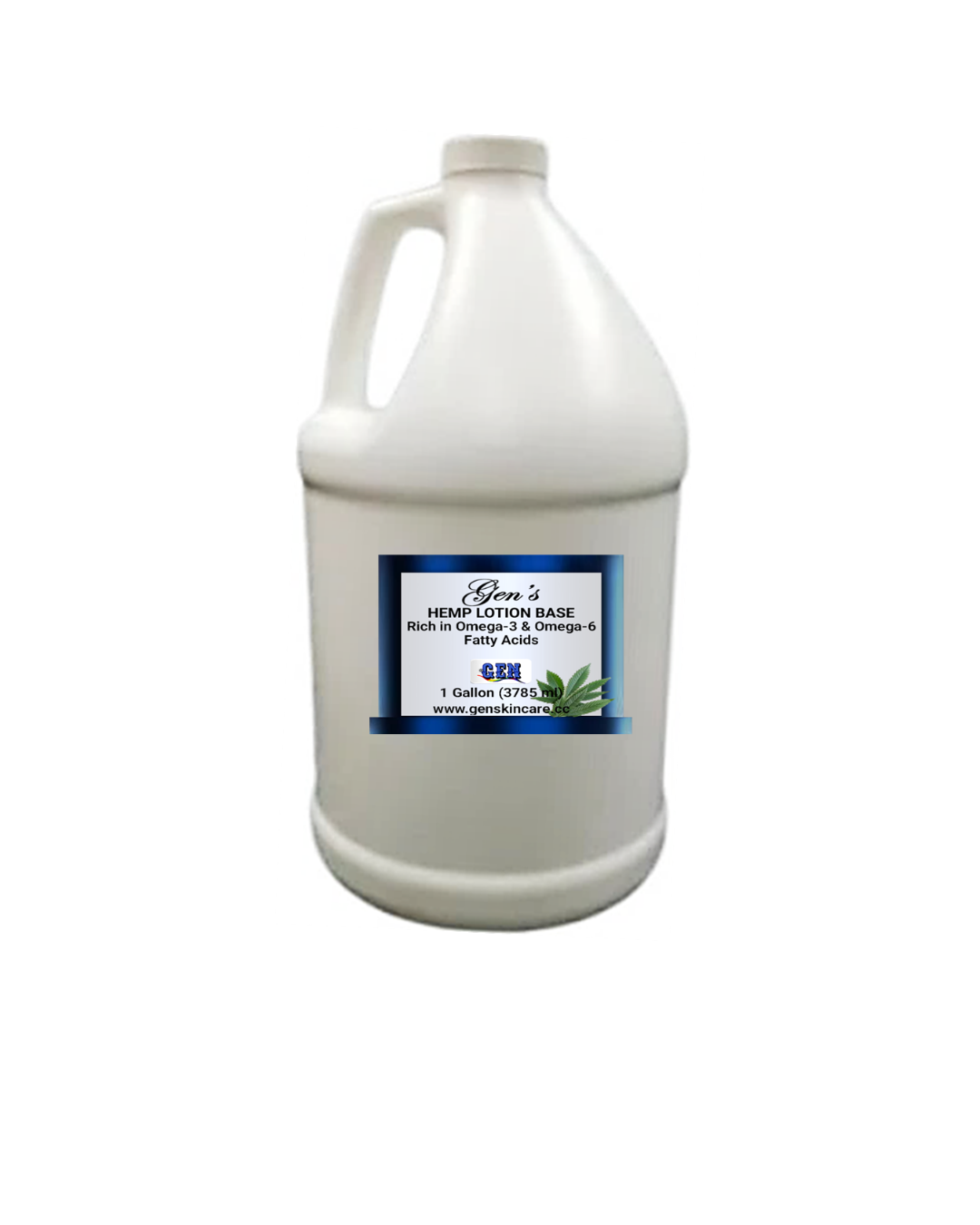 GEN Skin Lotion Base, Best Water Based Moisturizer, Hydrating Moisturizer for Dry Skin, Lotion Base Bulk, Oil Based Moisturizer for Dry Skin, Hemp Lotion Base