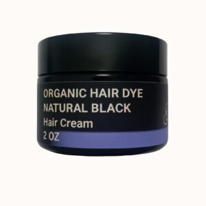 A Jar of GEN Skin Black Natural Hair Dye on a White Background