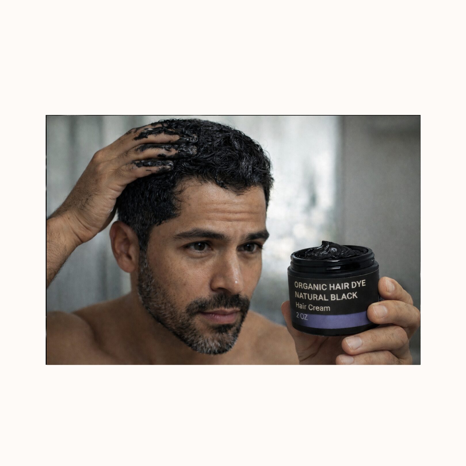 GEN Skin Natural Hair Dye for Black Hair. Anti-Dandruff and Strengthening Organic Hair Color, 2 Oz - Image 6