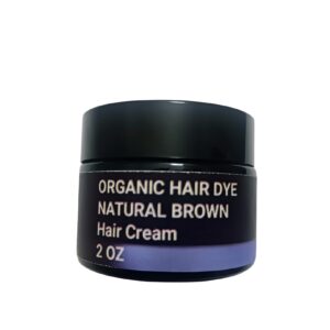 Natural Hair Color Cream, Brown, Natural Hair Dye, Henna Hair Dye, Hair Dye for Natural Hair, Organic Hair Dye, Organic Hair Color, Non Toxic Hair Dye, Hairlink
