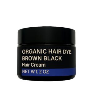 GEN Skin Brown-Black Hair Dye for Natural Hair | Hair Darkening Cream