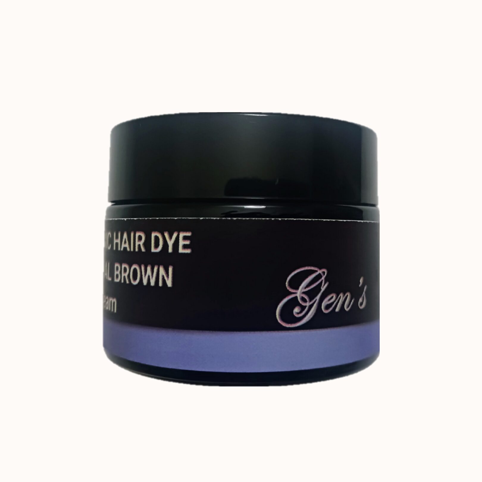 GEN Skin Natural Brown Hair Dye, Gentle Hair Color for Natural Hair