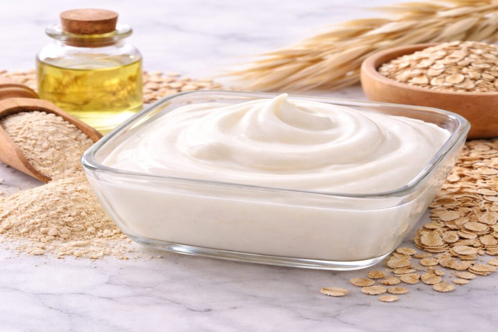 Private Label Skincare Manufacturer: GEN Skin Colloidal Oats Lotion Base Bulk on a white background