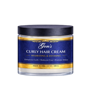 GEN Skin Curly Hair Cream – Hydrating & Defining Curl Enhancer on a white background
