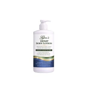 GEN Hemp Moisturizing Lotion for Dry & Sensitive Skin 16 Oz on a white background