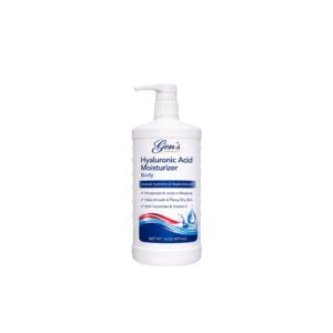 GEN’s Advanced Hyaluronic Acid Body Lotion and Moisturizer on a white background