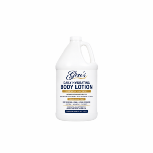 GEN Daily Hydrating Body Lotion for Very Dry Skin, Intensive Moisturizer with Shea Butter, Hyaluronic Acid & Botanical Extracts, Fragrance-Free, 1 Gallon (128 Fl Oz)