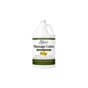 GEN 1 Gallon Arnica Massage Lotion on a white background