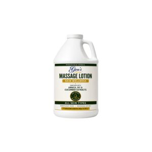 GEN Professional Massage Lotion, 1 Gallon (128 Fl Oz) | Professional Massage Therapy Lotion with Arnica Extract, Ivy Extract, Cucumber Extract & Botanical Oils | Non-Greasy Massage Lotion for Massage Therapists, Spas, Chiropractic, Physical Therapy & All Skin Types